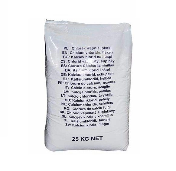 Sel de déneigement paillettes chlorure de magnésium antidérapant en sac de 25  kg - Absigns SAS